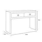 Nova Silver Console Table