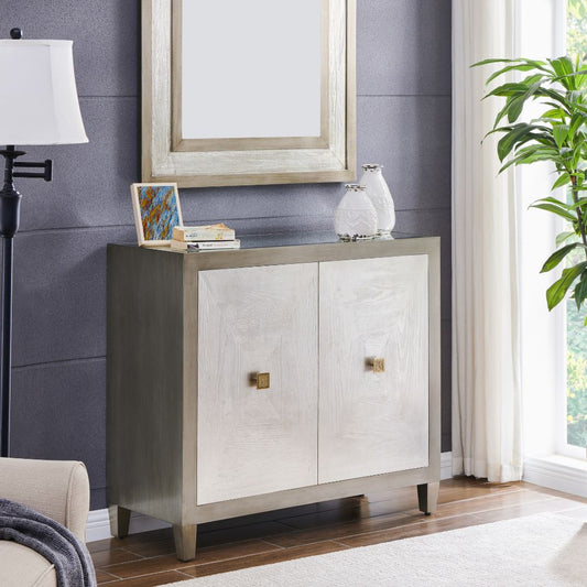 Nova 2 Door Silver Grey Chest