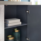 Nova 2 Door Silver Grey Chest