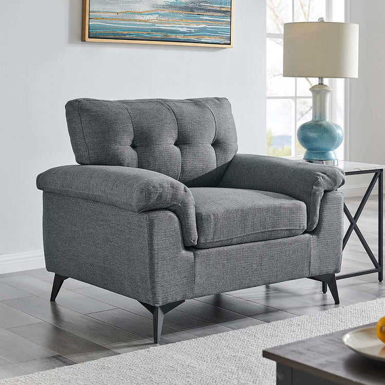 Ottawa Dark Grey Armchair