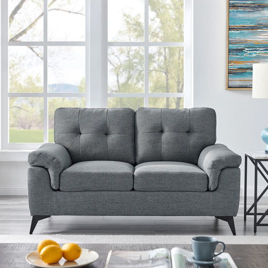 Ottawa Dark Grey 2 Seater Sofa