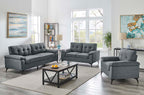 Ottawa Dark Grey 2 Seater Sofa