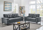 Ottawa Dark Grey 2 Seater Sofa