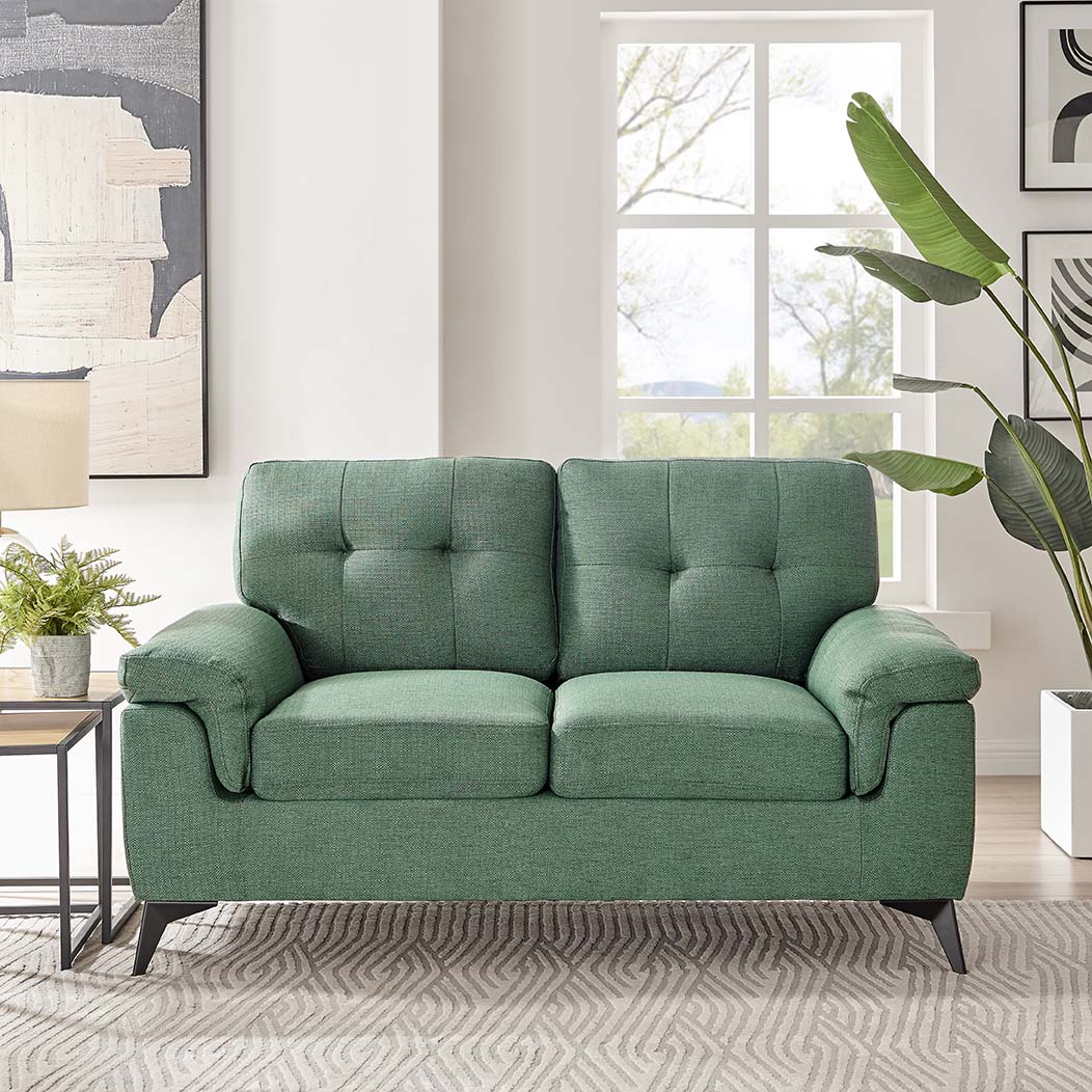 Ottawa Emerald Green 2 Seater Sofa