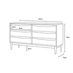 Oscar 6 Drawer Chest