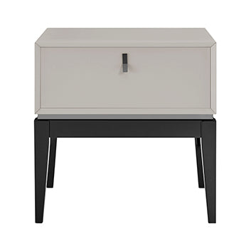 Pasadena Flannel Grey 1 Drawer End Table