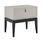 Pasadena Flannel Grey 1 Drawer End Table
