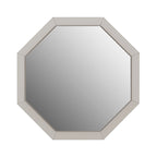 Pasadena Flannel Grey LED Hexagon Mirror