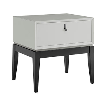 Pasadena Cool Grey 1 Drawer End Table