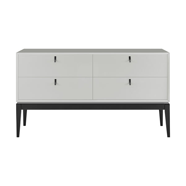 Pasadena Cool Grey Chest of 4 Drawers