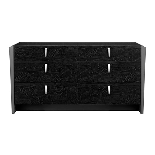 Opal Chest of 6 Drawers in Graphite