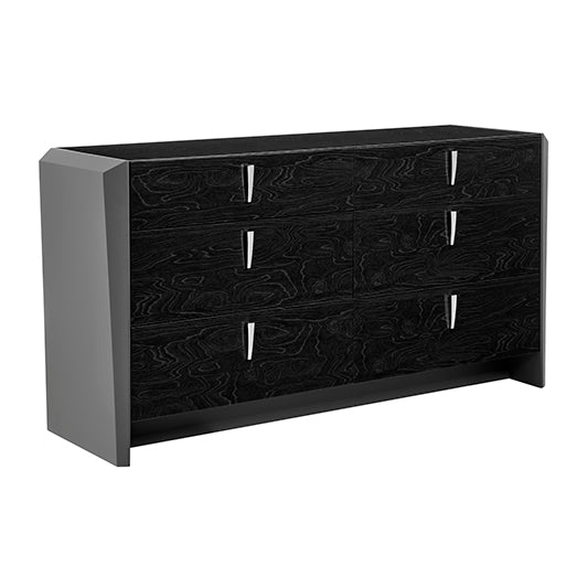 Opal Chest of 6 Drawers in Graphite