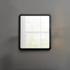 Opal LED Mirror in Graphite
