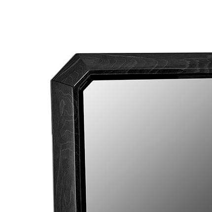 Opal LED Mirror in Graphite