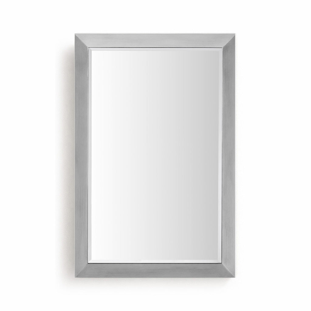 Navona Brushed Grey Mirror