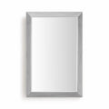 Navona Brushed Grey Mirror