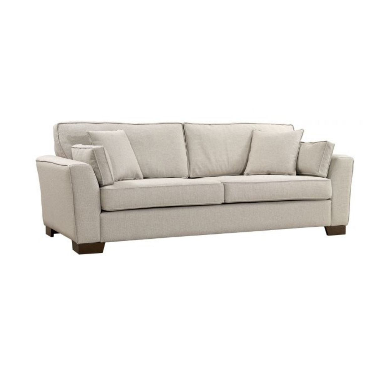 Quebec Cream 3 Seater Sofa