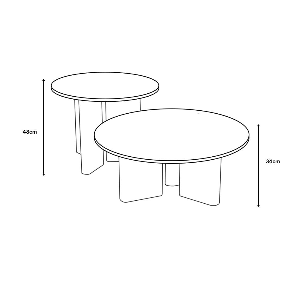 Rhodes Coffee Table Set
