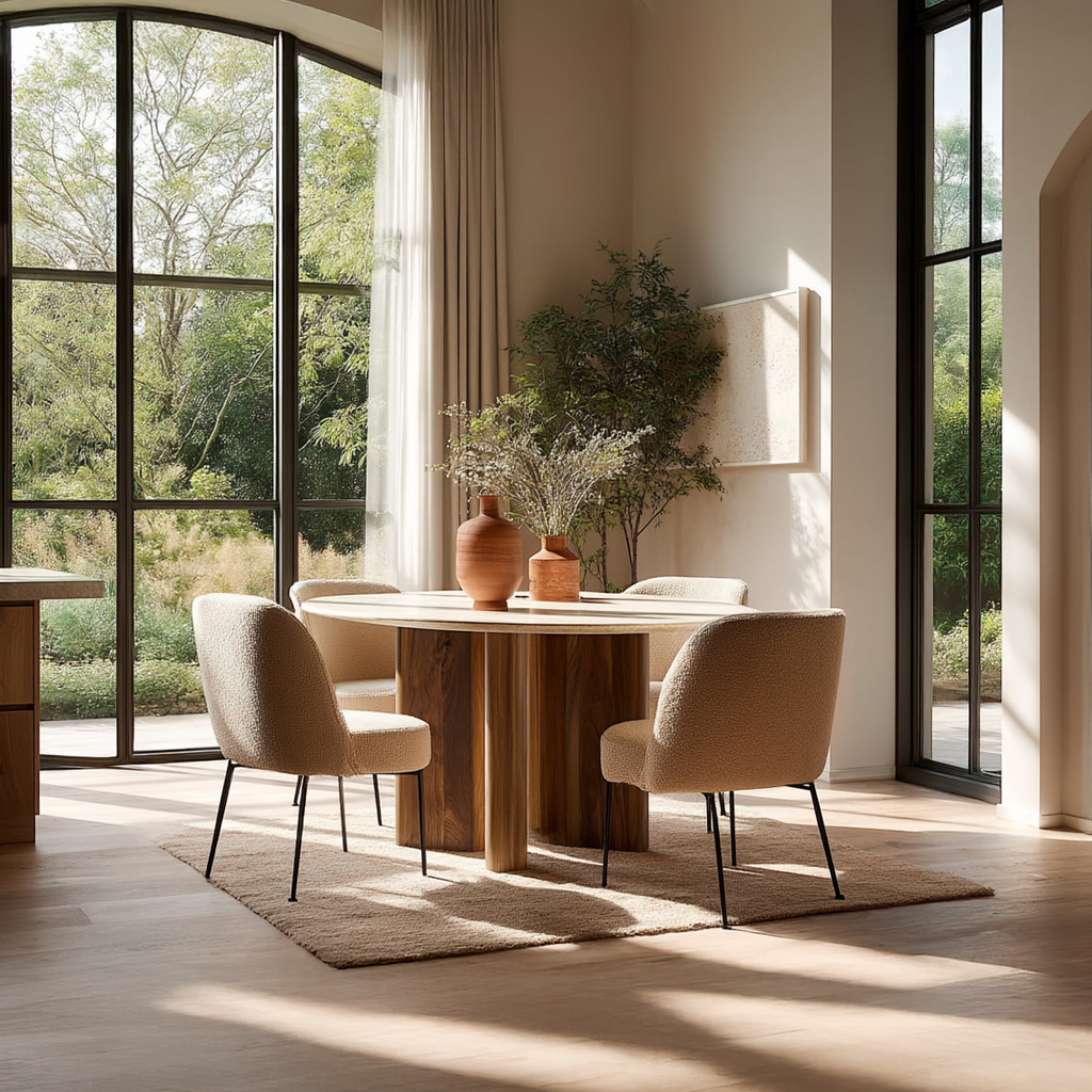 Rhodes 120cm Round Dining Table