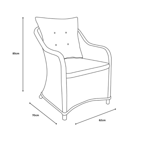 Cannes 7pc Rectangular Dining Set