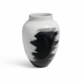 Ceramic Black and White Blur Vase