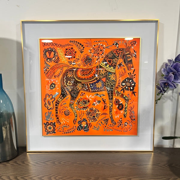 Embroidered Horse Art (Right)
