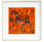 Embroidered Horse Art (Left)