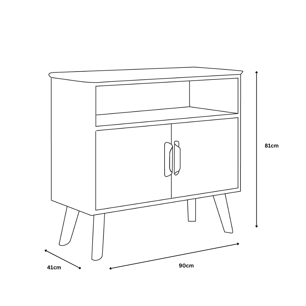 Soho 2 Door Chest