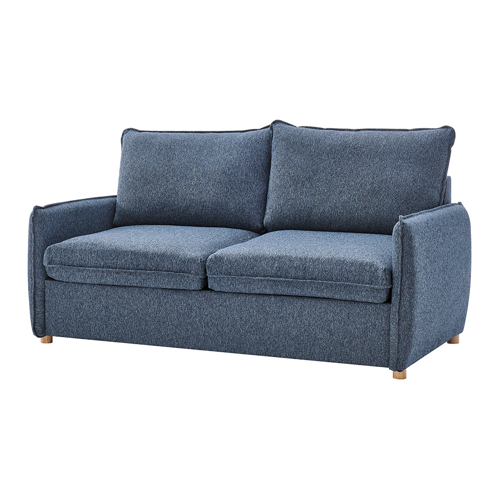 Eccles 3 Seater Sofa Bed in Denim Blue