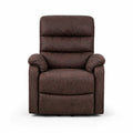 Taylor Recliner Chair - Leather Air - Antique Brown