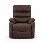 Taylor Recliner Chair - Leather Air - Antique Brown