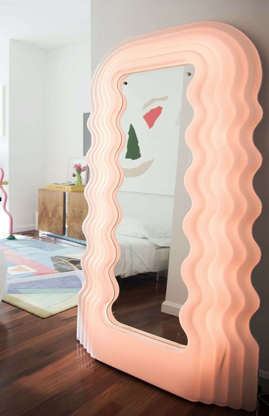 Colour Changing Ultra Wave Mirror - 7 Different Colour Options