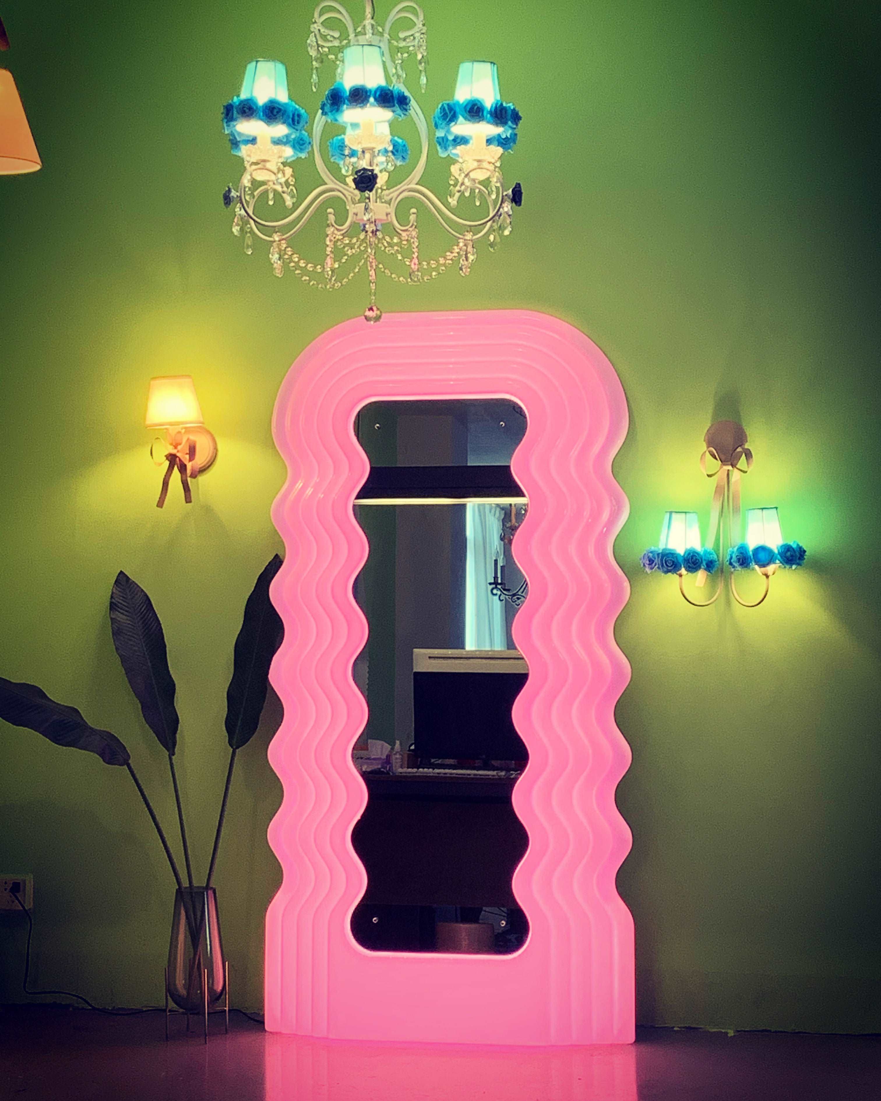 Colour Changing Ultra Wave Mirror - 7 Different Colour Options