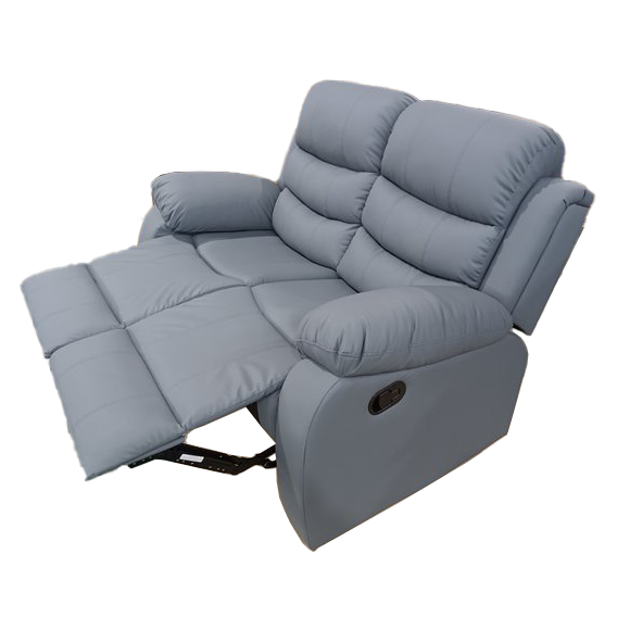 Brono Recliner 2 Seater Sofa - Blue Haze