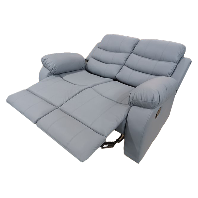Brono Recliner 2 Seater Sofa - Blue Haze