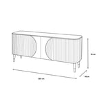 Valencia 4 Door Sideboard