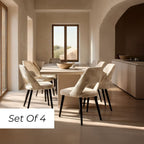 Viola Dining Chair - Silver / Grey  (Set of 4)