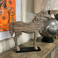 Wooden Horse Statue