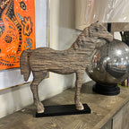 Wooden Horse Statue