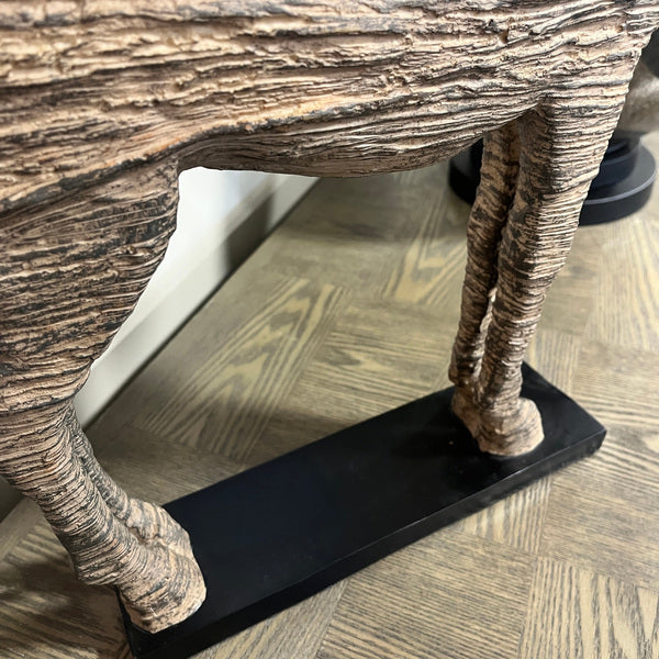 Wooden Horse Statue