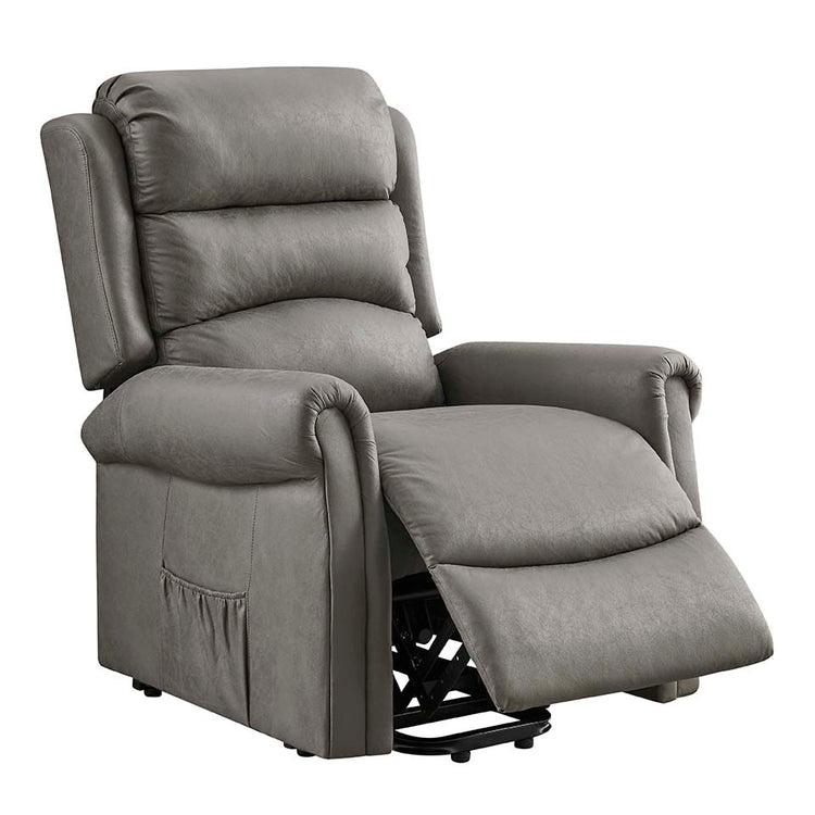 Willis Dual Motor Lift & Tilt Recliner Chair - Antique Grey