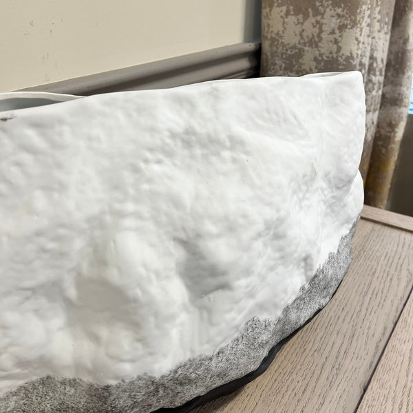 Ceramic Black Grey White Bowl