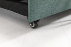 Havar Corner Sofa Bed: Teal (Right)