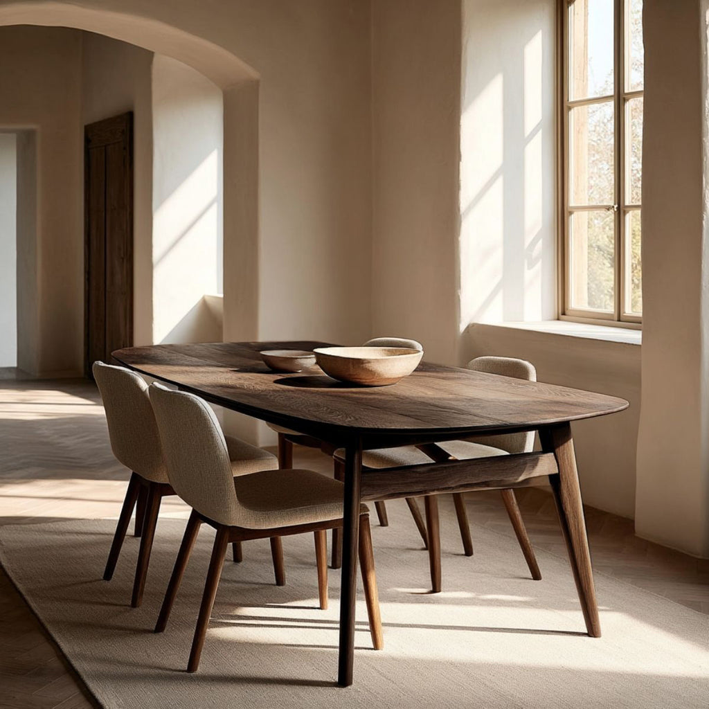 Alice 180cm Dining Table in colour Wenge