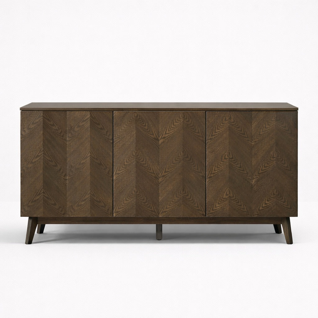 Alice 3 Door Sideboard in colour Wenge