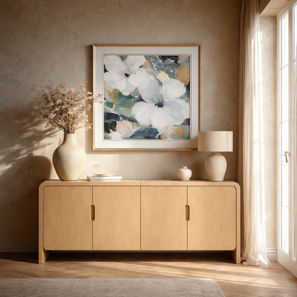 Anemone Blooms Framed Wall Art (B)