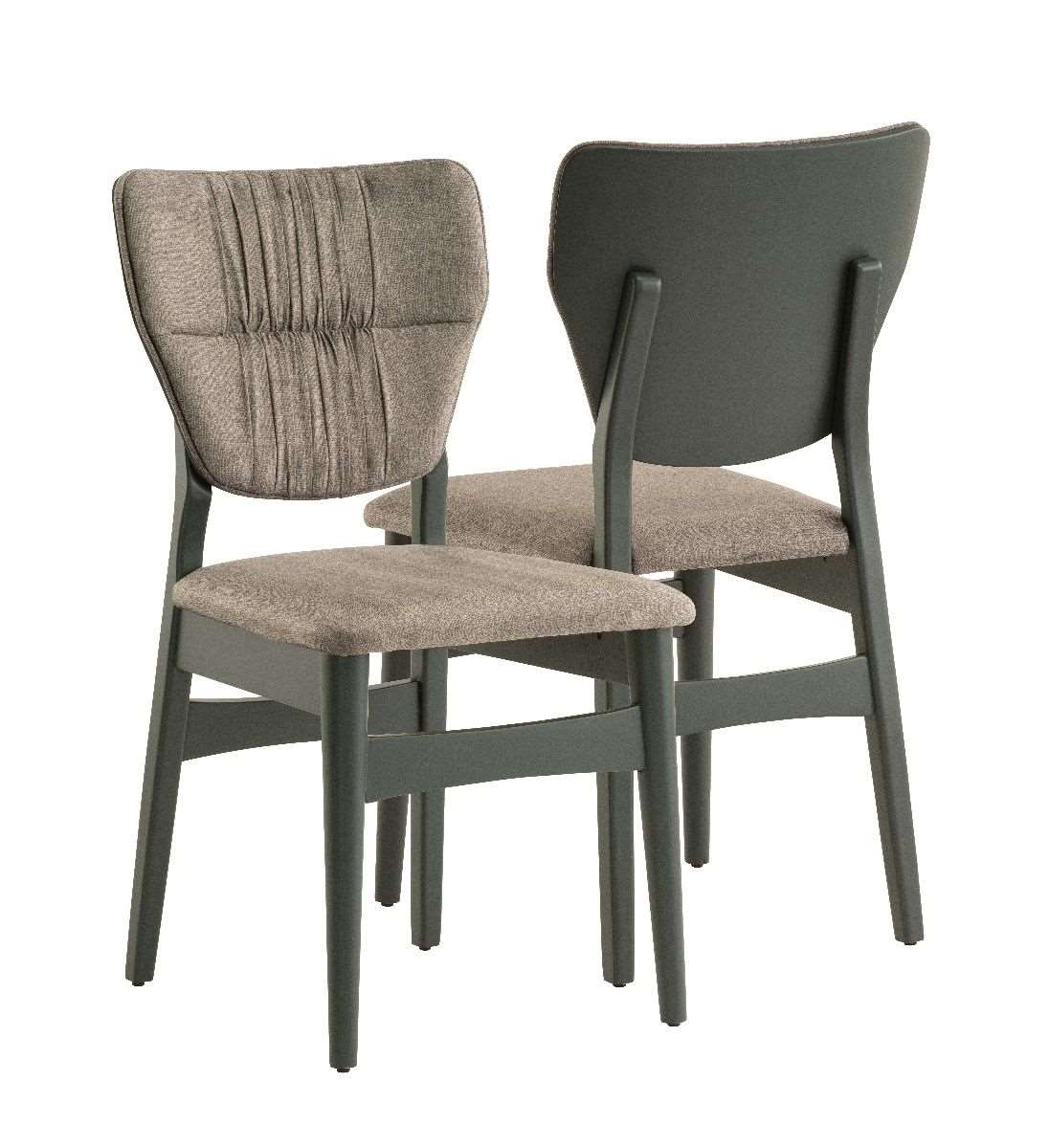 Dinamic Dining Chair - Charcoal Grey (Set of 2)