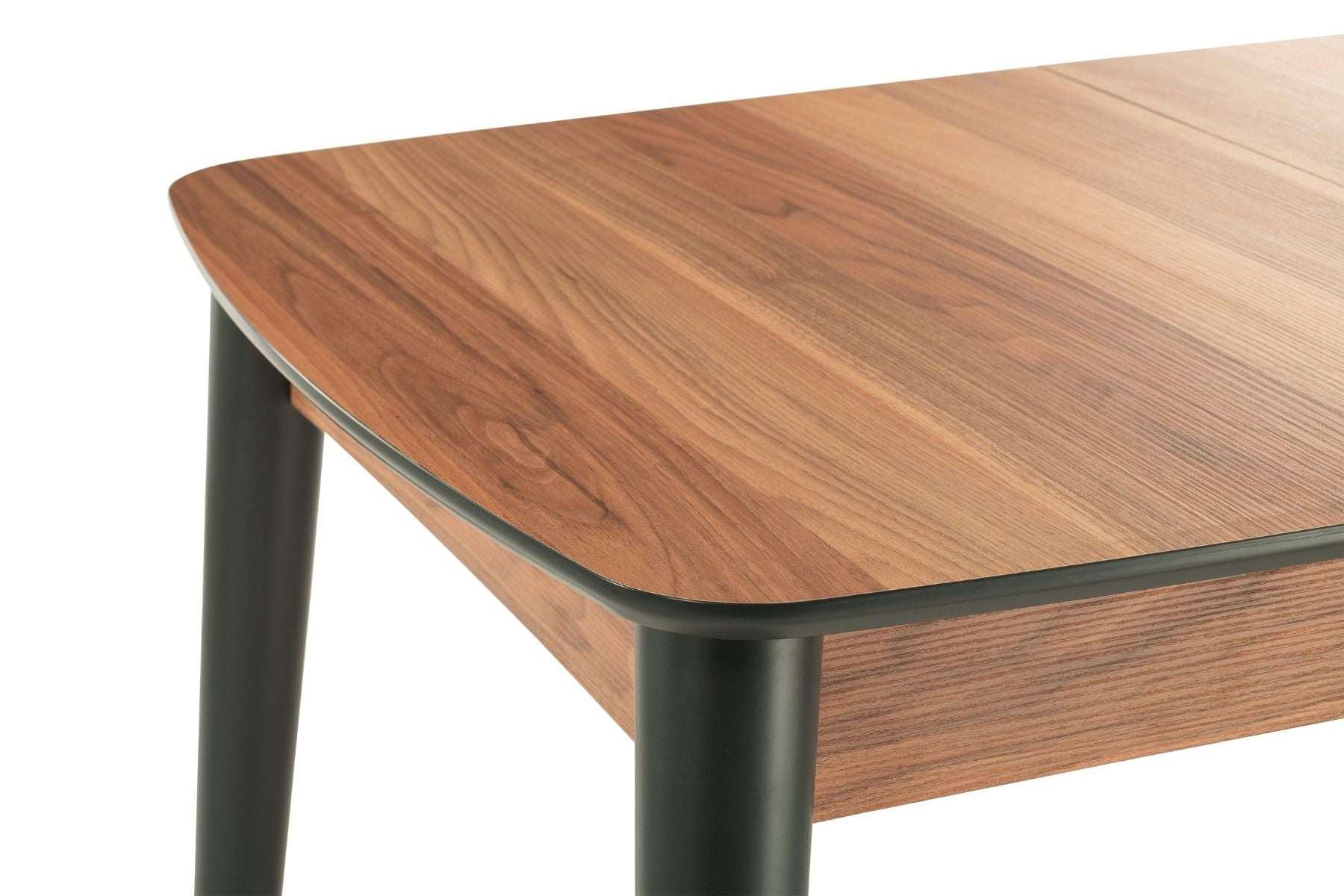 Fara Extending Dining Table - Light Walnut / Anthracite