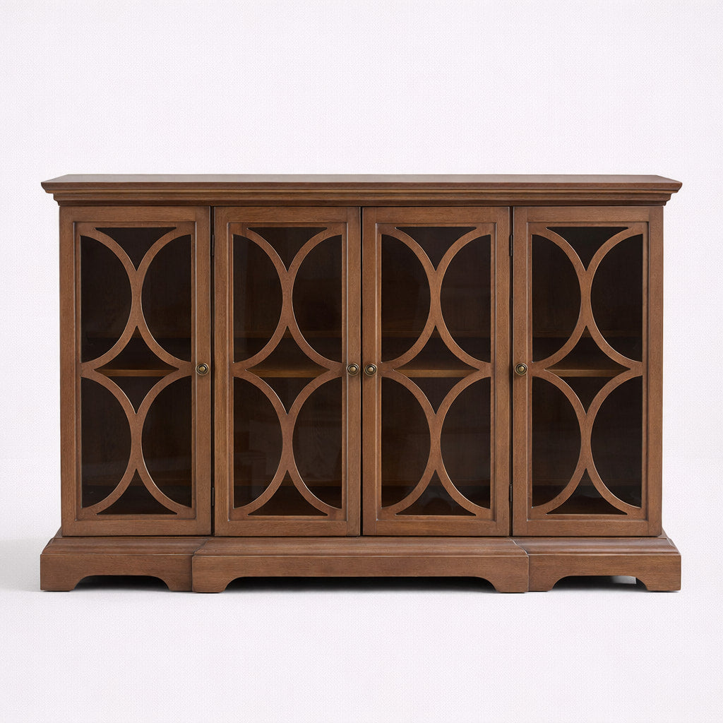 Berlino Wooden Sideboard & Mirror