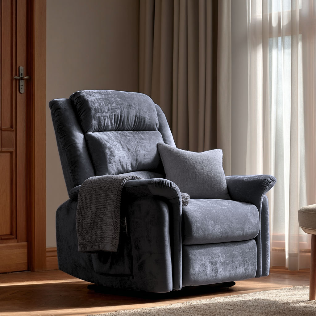 Boyd Grey Recliner Chair